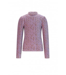 Nono Koss AOP Rib Jersey Tshirt