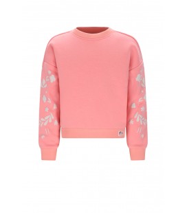 Nono Konono Furry Sweat with Sleeveprint