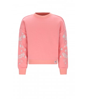 Nono Konono Furry Sweat with Sleeveprint