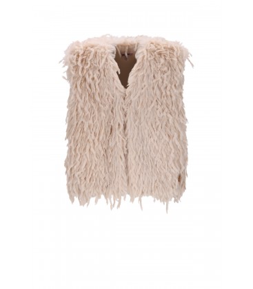 Nono Kath Long Hair Fur Gilet