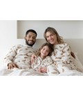 Pyjama Feetje Family Edition Wafel Champagne