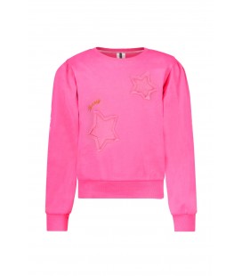 Sophie B.Nosy girls fluo sweater