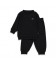 Pyjama wafel - Family Edition Fancy black