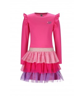 K3 B.Nosy girls dress 3-layer mesh skirt