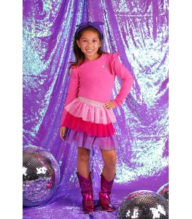 K3 B.Nosy girls dress 3-layer mesh skirt