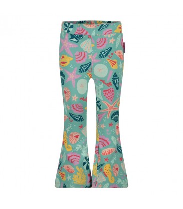 Jubel Flared broek AOP - Lazy Lagoon