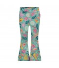 Jubel Flared broek AOP - Lazy Lagoon