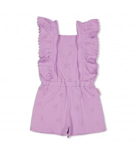 Jubel Jumpsuit kort broderie anglaise - Lazy Lagoon