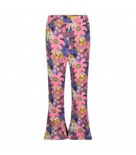 Jubel Flared broek AOP - Rolling into Spring