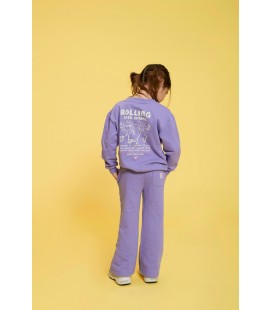 Jubel Sweater met backprint - Rolling into Spring