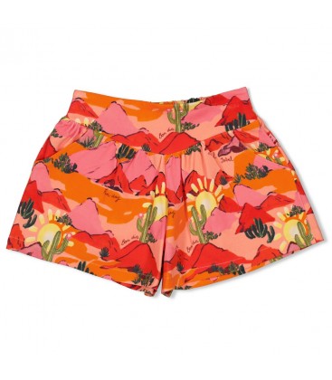 Jubel Short AOP - Salsa Sunset