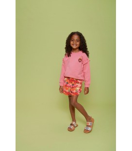 Jubel Short AOP - Salsa Sunset