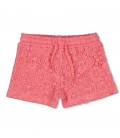 Jubel Short met crochetdetail - Salsa Sunset