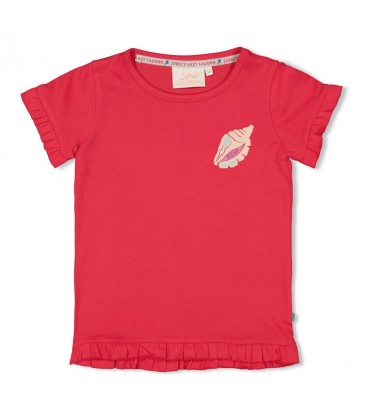 Jubel T-shirt met backprint - Lazy Lagoon