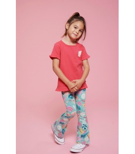 Jubel T-shirt met backprint - Lazy Lagoon