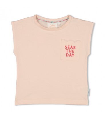 Jubel T-shirt met backprint - Lazy Lagoon