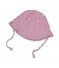 Feetje Zonnehoed mousseline AO embroidery - Flower Ranch