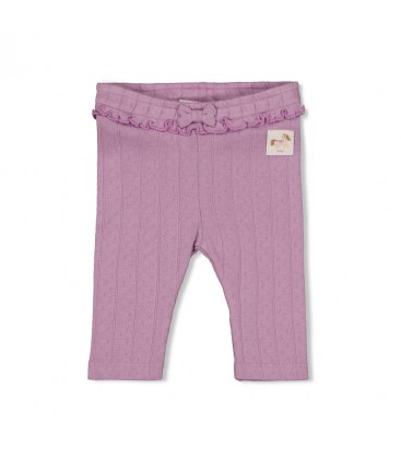 Feetje Legging pointelle rib - Flower Ranch