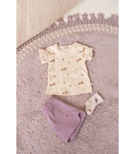 Feetje T-shirt AOP - Flower Ranch