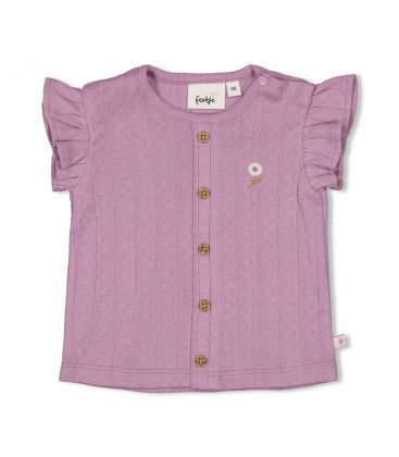 Feetje Top pointelle rib - Flower Ranch