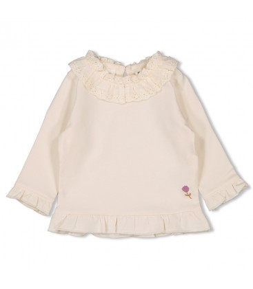 Feetje Longsleeve met kraag - Flower Ranch