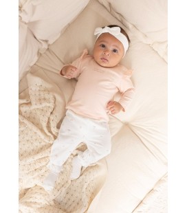 Feetje Haarband crinkle AOP - Delicate Flower