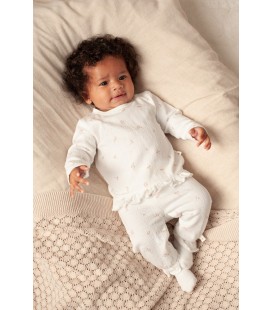 Feetje Broek crinkle AOP - Delicate Flower