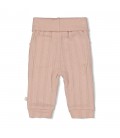 Feetje Broek pointelle rib - Delicate Flower