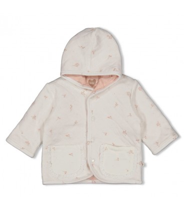Feetje Omkeerbaar jasje met capuchon AOP - Delicate Flower