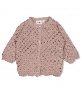 Feetje Vestje gebreid - Delicate Flower