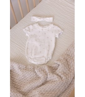 Feetje Romper crinkle AOP k/m - Delicate Flower