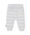 Feetje Broek rib met streep - Blue Ocean