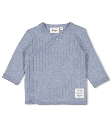 Feetje Overslagshirt rib - Blue Ocean