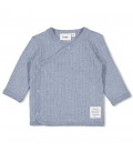 Feetje Overslagshirt rib - Blue Ocean