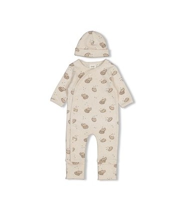 Feetje Geschenkset 1-delig pak + muts AOP