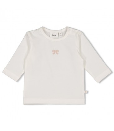 Feetje Longsleeve embroidery strik - The Knits