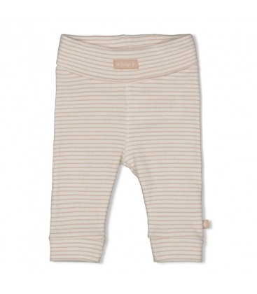 Feetje Broek rib met streep - Honey Bear