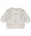 Feetje Sweater AO embroidery - Honey Bear