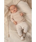 Feetje Overslagshirt rib - Honey Bear