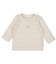 Feetje Longsleeve rib met streep - Honey Bear