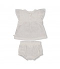 Feetje Top + bloomer broderie - Summer Woven
