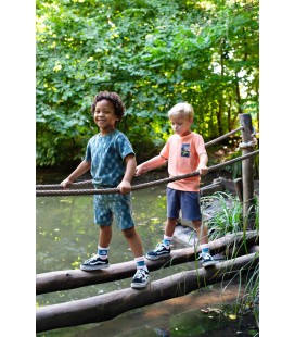 Sturdy T-shirt ruit badstof - Lagoon Legends