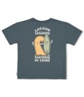 Sturdy T-shirt oversized - Lagoon Legends