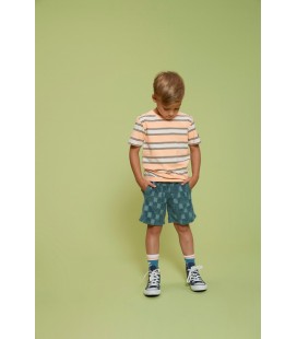 Sturdy T-shirt streep - Lagoon Legends