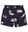 Feetje Short mousseline AOP - Lagoon Legends