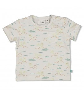 Feetje T-shirt AOP - You Croc my World
