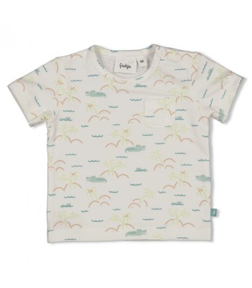 Feetje T-shirt AOP - You Croc my World