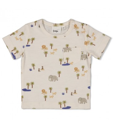 Feetje T-shirt AOP - Safari Savage