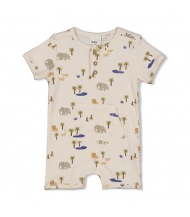 Feetje Kort pakje rib AOP - Safari Savage