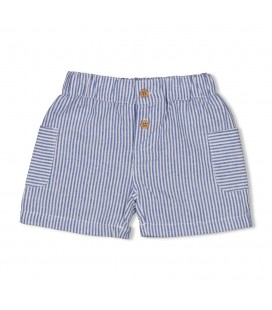 Feetje Short streep chambray - Seaside Happiness